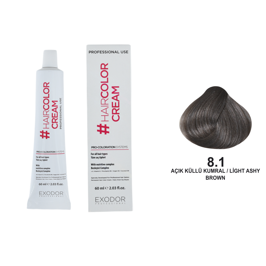 8.1 LIGHT ASHY BROWN / AÇIK KÜLLÜ KUMRAL
